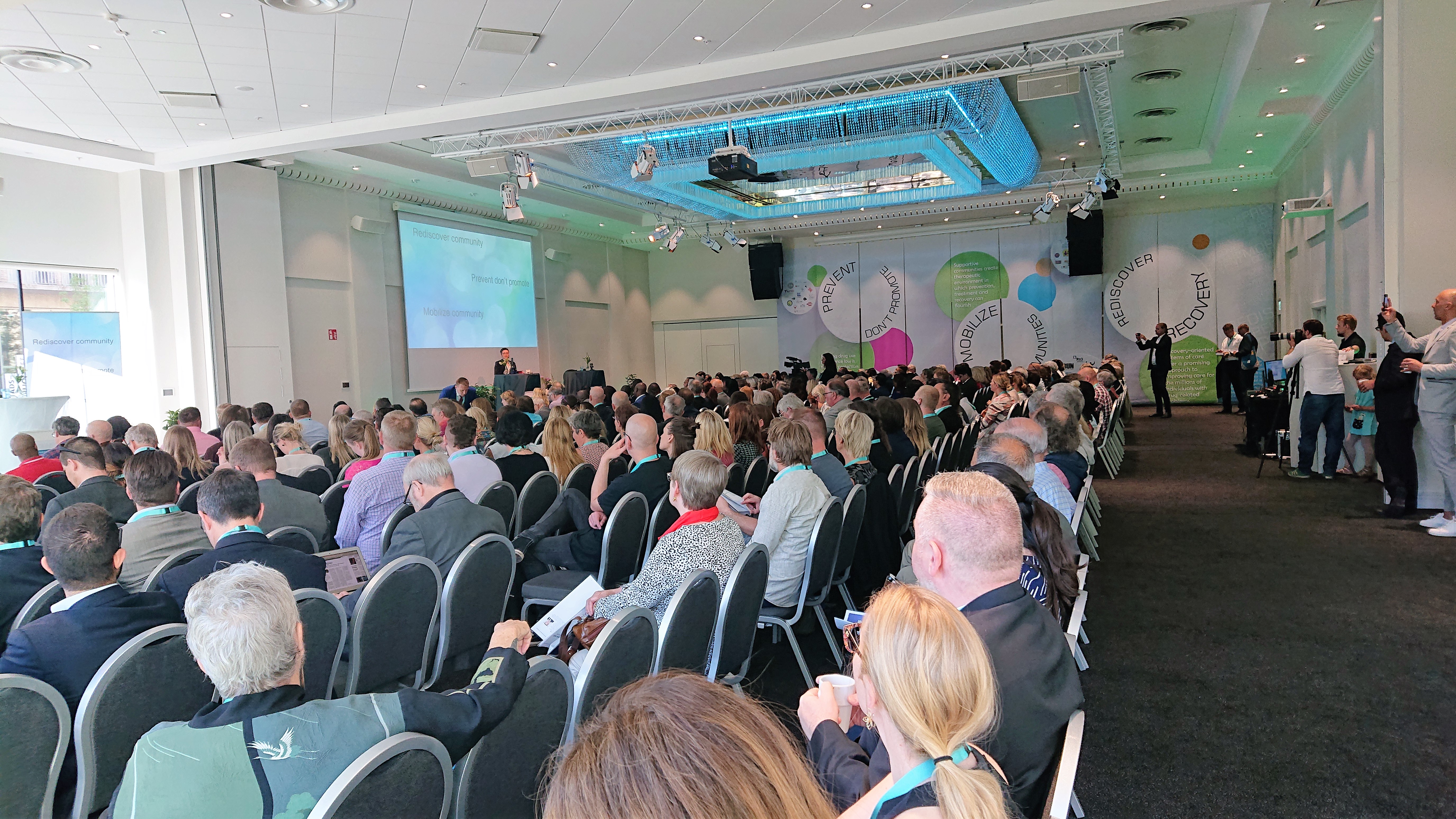 Ann-Sofie Hermansson at the conference opening copy