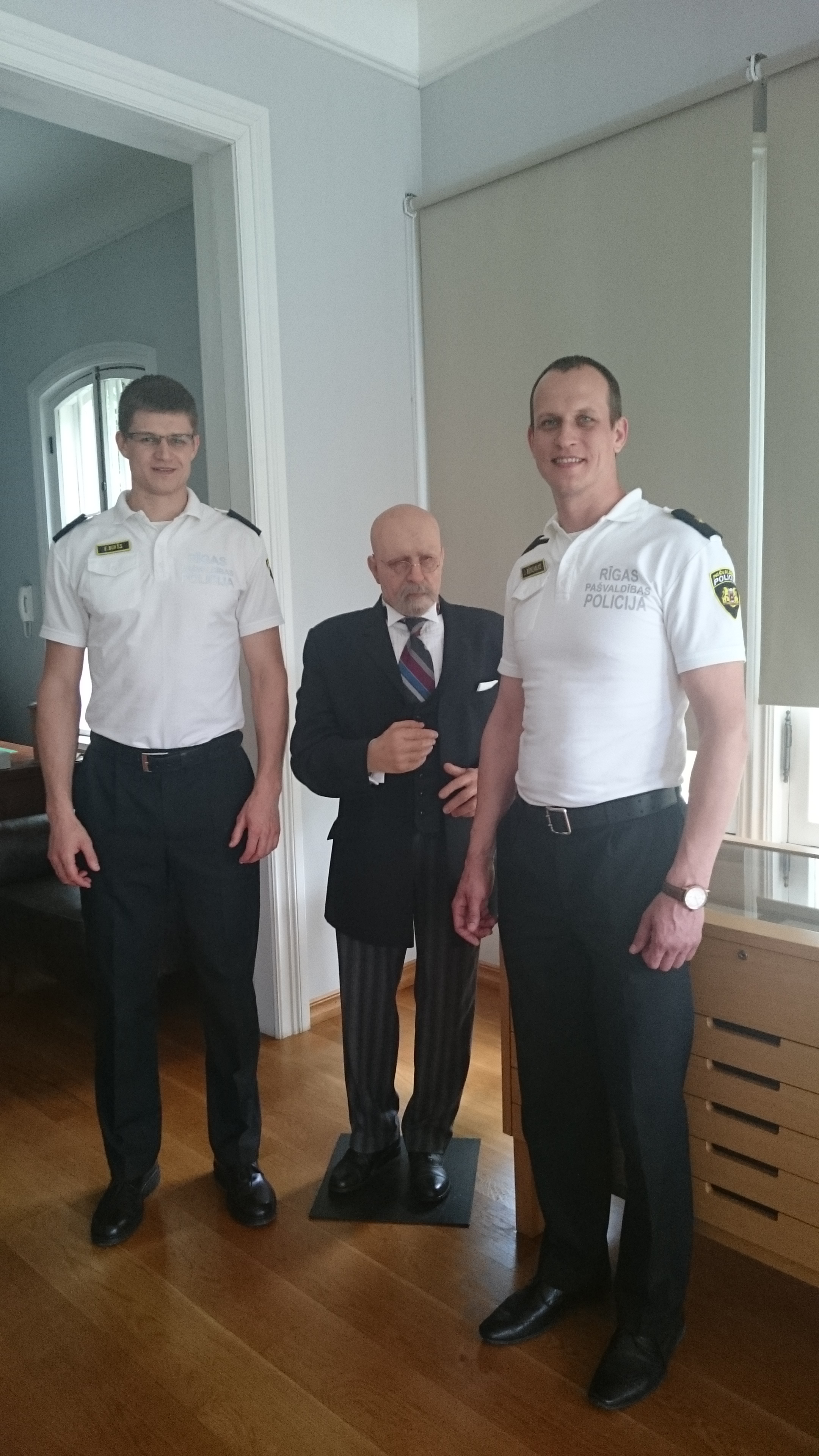 Latvian Police and Jaan Poska