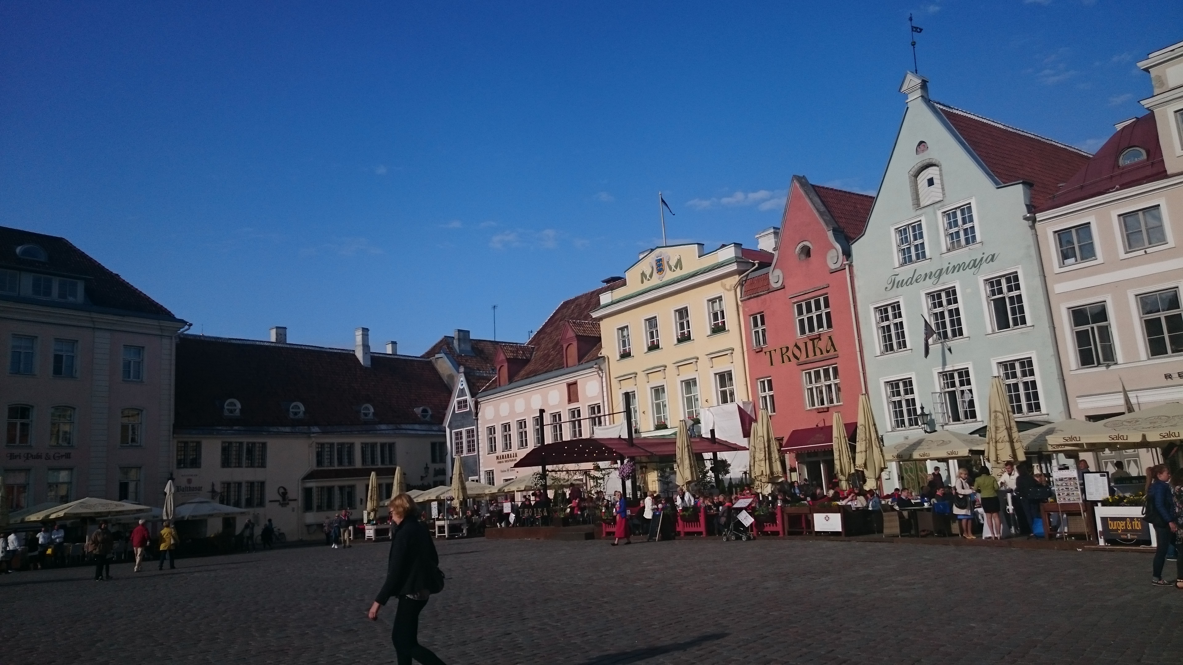 Stora torget i gamla Tallinn copy