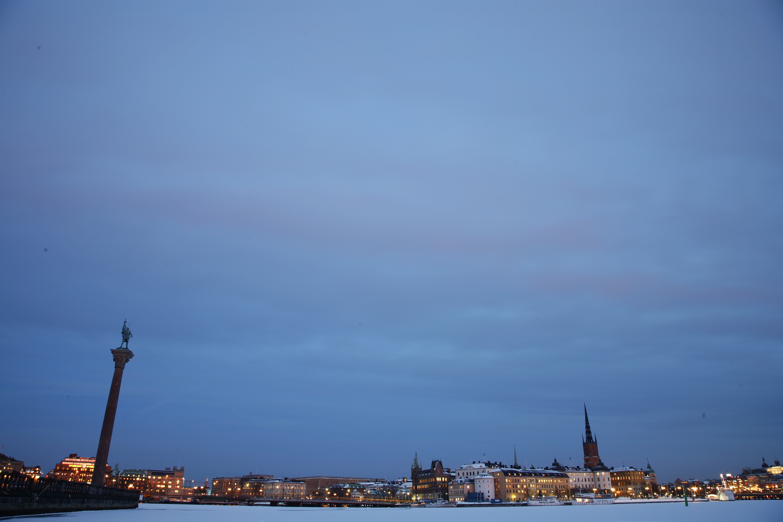 Riddarholmen i skymningen